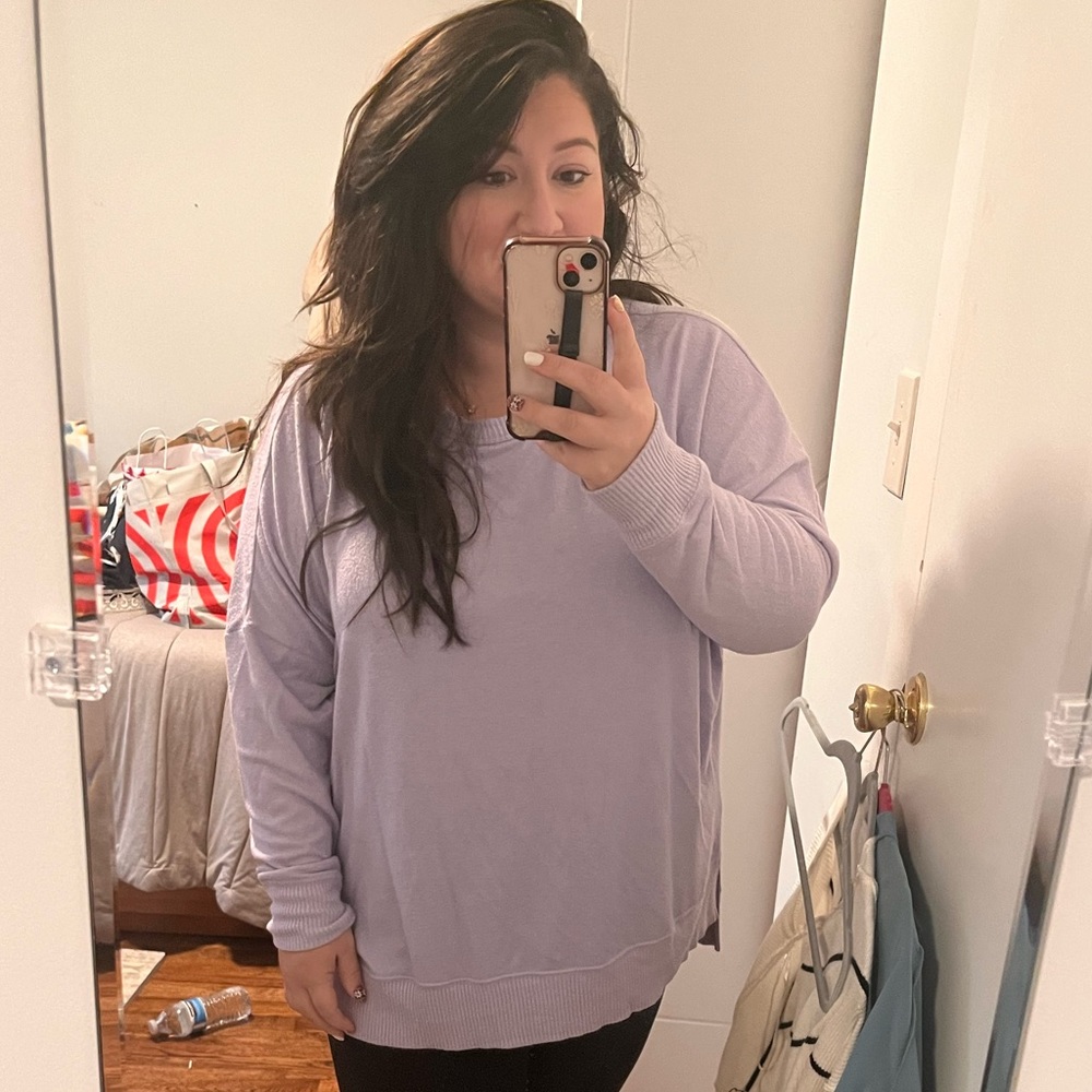 Purple Sweater
